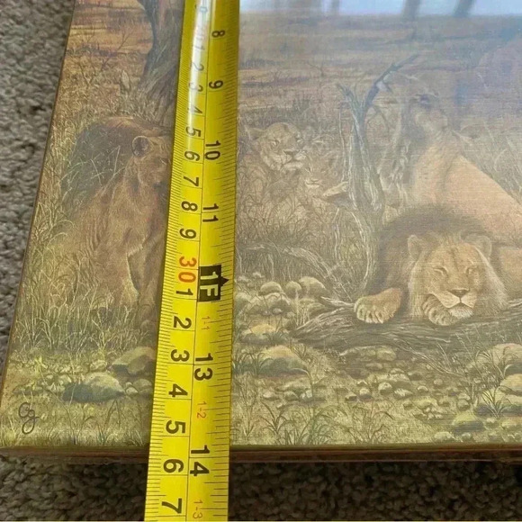 Lion Special Edition 1500 Piece Puzzle Big Five Series by Charlotte Firbank King - Picture 9 of 11